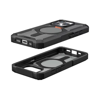 เคส ชาร์จได้ สำหรับiPhone 12 13 14 PRO 15 Promax 16 PRO MAX 16e เคสกันกระแทก ตั้งได้ เคสใส แม่เหล็ก