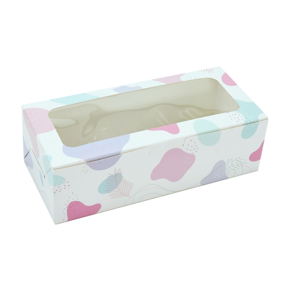 (3 แพ็ค) – (BB44) ขายดี!! กล่องเบเกอรี่ฟู้ดเกรด ขนาด 8 x 18 x 5.5 ซม. (10ใบ/แพ็ค) ราคา ถูกที่สุด ดีลบีเคเค แกลเลอรีภาพที่ 6