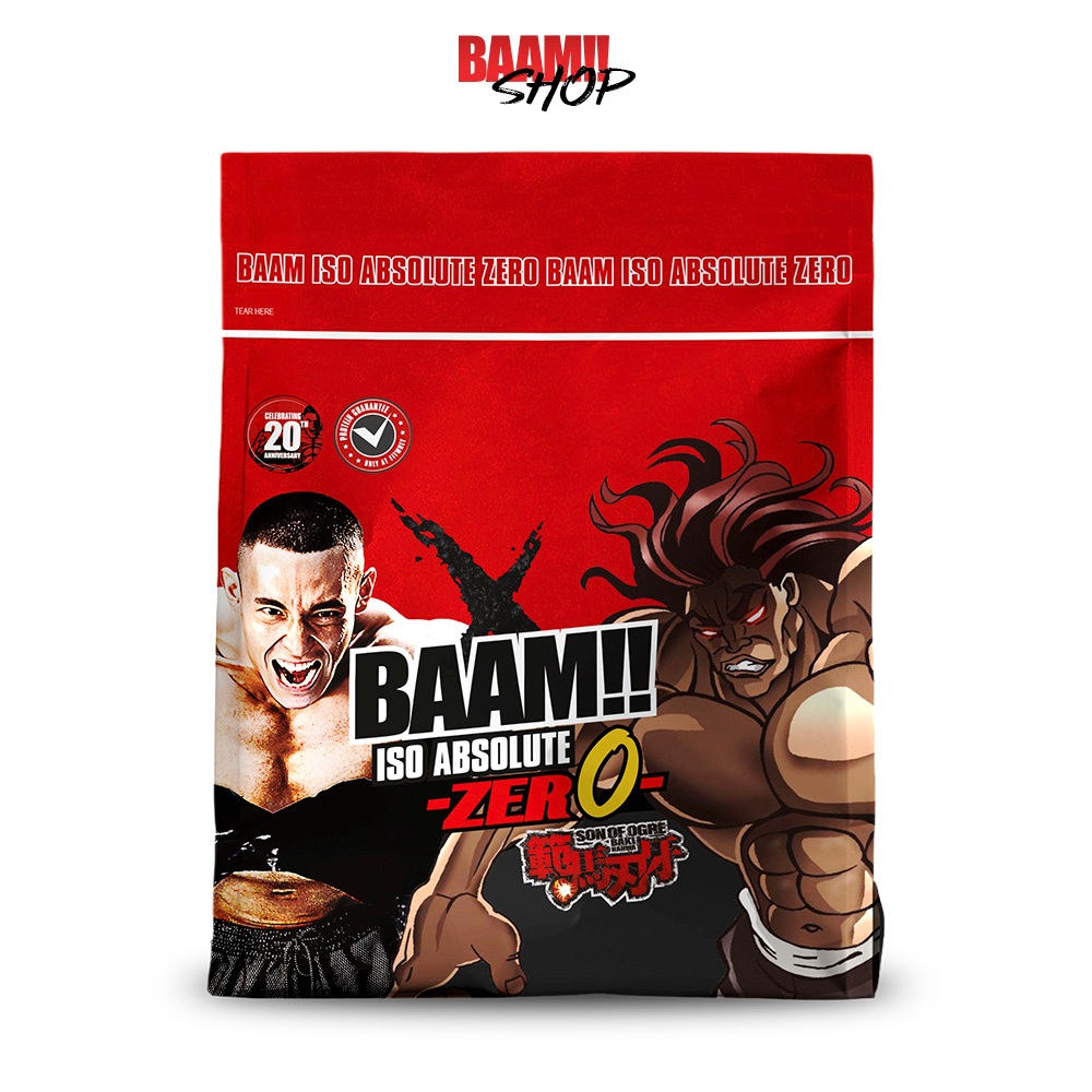 BAAM ISO ABSOLUTE ZERO 8 LB เวย์โปรตีน เพิ่มกล้ามเนื้อ ลดไขมัน