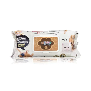 [กลิ่นใหม่] ทิชชู่เปียก KUMA Petto มี 75 แผ่นใหญ่ คุมะเพ็ตโตะ เปียกสัตว์เลี้ยงผ้าเปียกสัตว์เลี้ยง ทิชชู่หมา ทิชชู่แมว