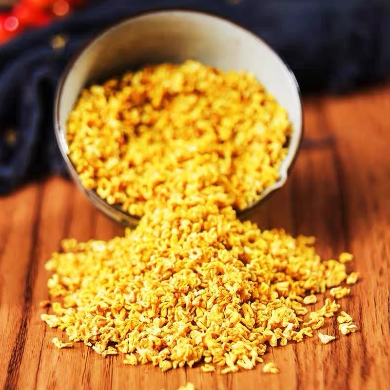 ดอกหอมหมื่นลี้ เกรดA 50g Sweet Osmanthus 桂花 Osmanthus Flower Tea หอม ผ่อนคลาย คลายเครียด บำรุงสมอง สินค้าพร้อมส่ง