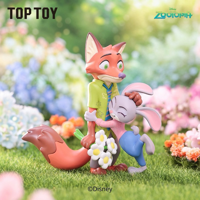 🦊 พรีออเดอร์ 🐰 กล่องสุ่ม Zootopia x Toptoy Flower World (ยกบ็อก)