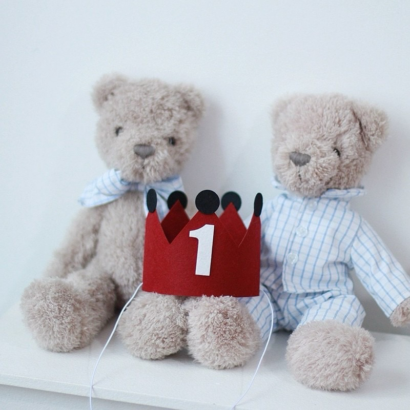 หมวกตัวเลข คาดผมตัวเลข หมวกวันเกิดสีแดงเลือดหมู ปาร์ตี้วันเกิด - รูปที่ 4