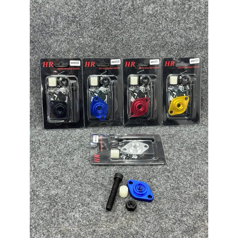 ตัวกดสะพานโซ่ราวลิ้นแบบแต่งwave125แบรนด์HRมี5สีใส่125-pcx150-Sonic-คลิ๊ก125i