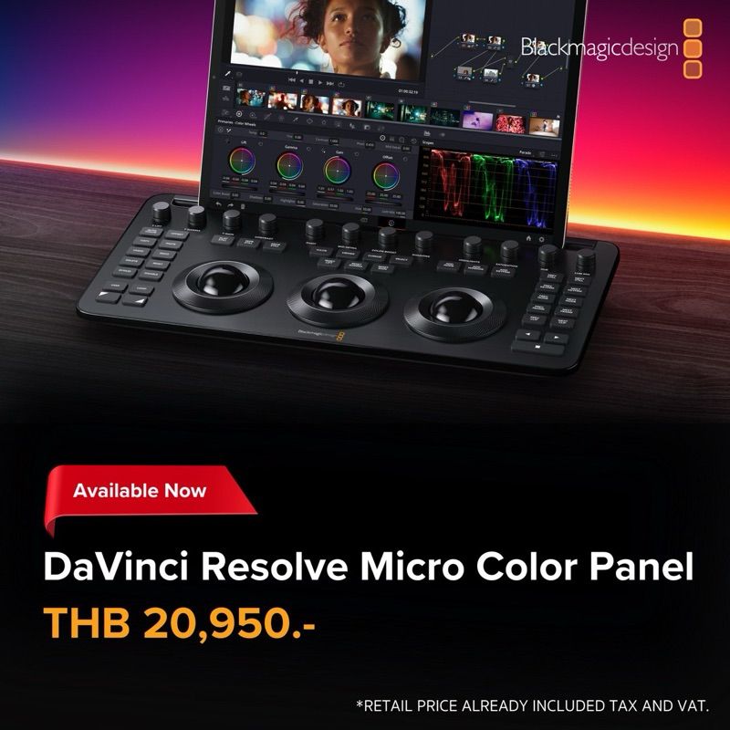 Davinci Resolve Micro Color Panel