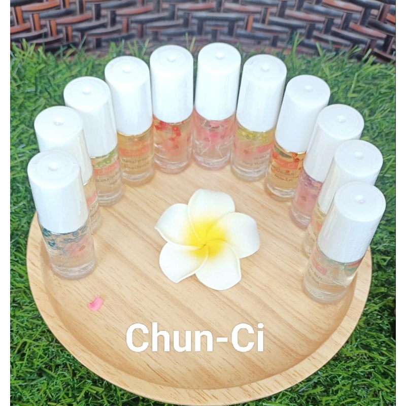 พิมเสนน้ำอโรม่า CHUN -CI กลิ่นดอกไม้สูตรเย็น  5 ml