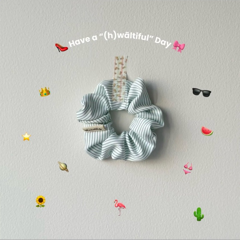 (h)wāltiful in the chamber 🐋 ยางรัดผม | Handmade | Whale52hz.Studio