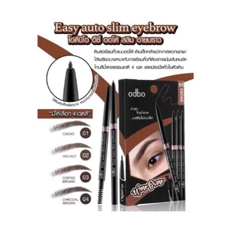 (OD781) odbo โอดีบีโอ - อีซี่ ออโต้ สลิม อายบราว มี 4 เฉดสีให้เลือก