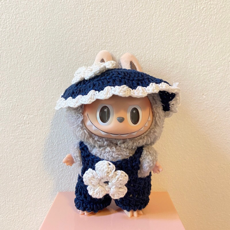 🪴ชุดถักลาบูบู้ชาวสวนมาการอง Labubu Macaroon clothes