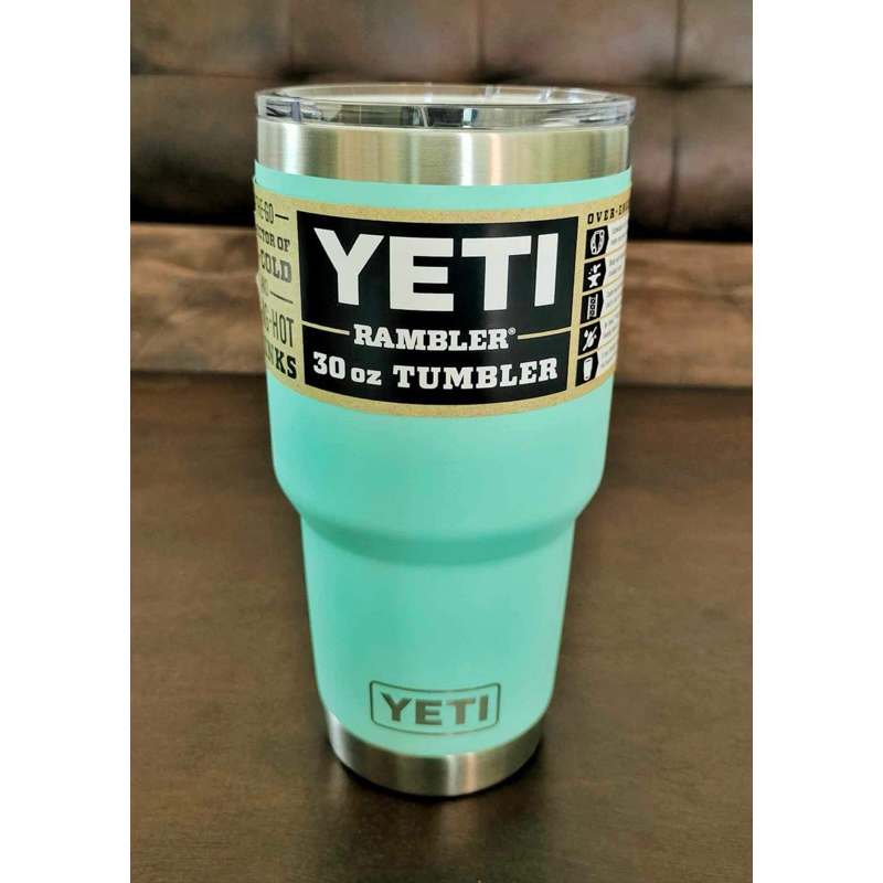 แก้ว Yeti Rambler 30oz Tumbler สีเขียวมิ้น📌🇺🇸