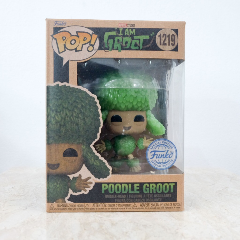 🌱 [I Am Groot] 🌱 Funko Poodle Groot Earth Day 2023  ของแท้ กล่อง9/10 มีรอยข่วนพลาสติกเล็กน้อย