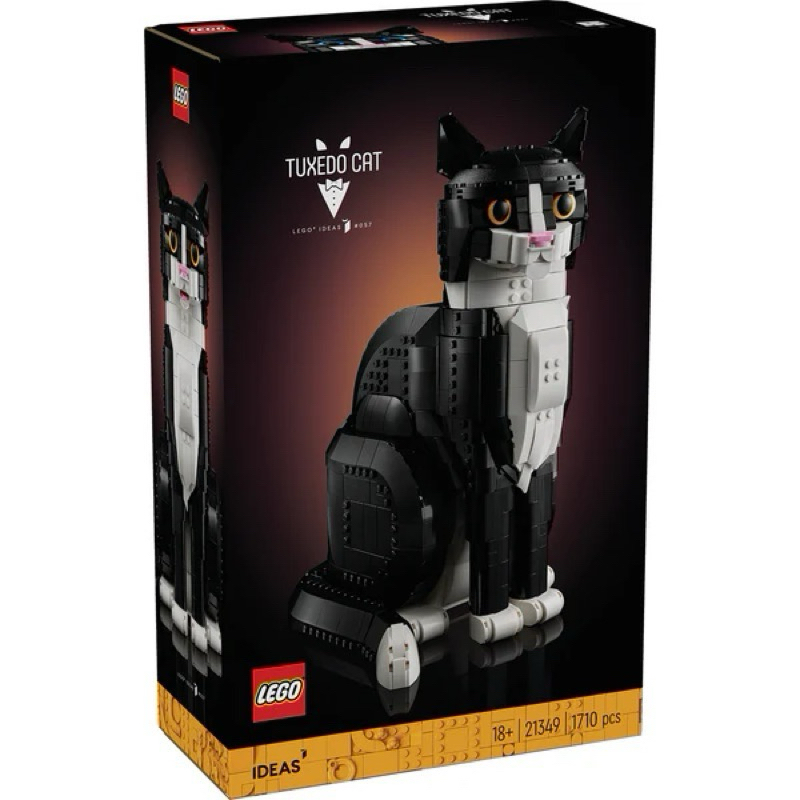 LEGO 21349 Tuxedo Cat by Bricks_Kp