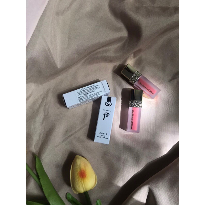 The history of Whoo lip (velvet liquid lip rouge) No.88 ฉลากไทย ของแท้💯%❤️
