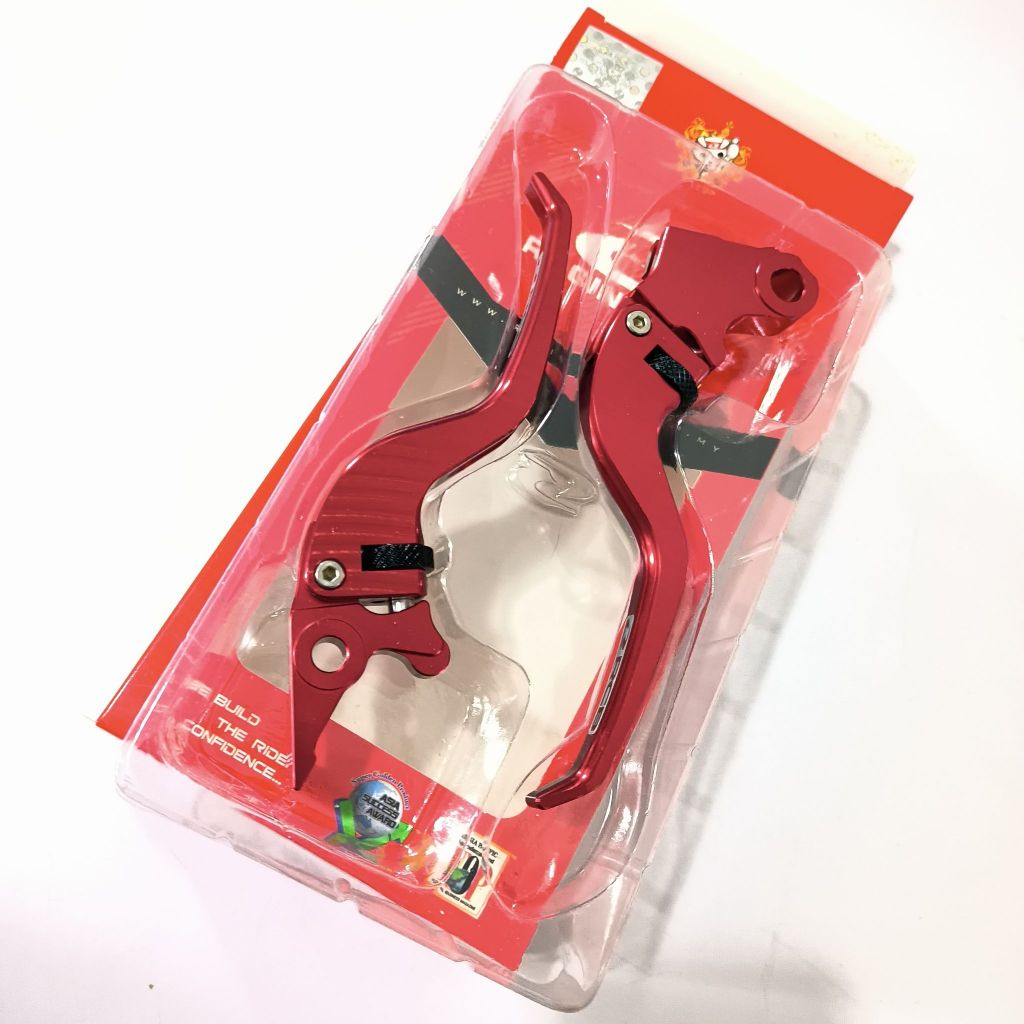 มือเบรค ก้านเบรค RACING BOY[RCB] ปรับระดับได้ ใช้สำหรับ MSX125MSX125, MONKEY125, C125, CB150R, CBR150R, CB300R, CBR500R