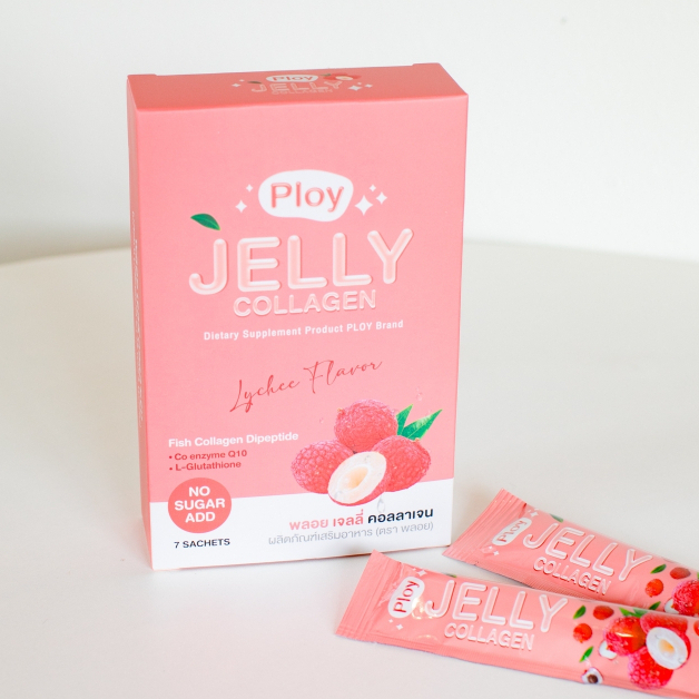 Ploy jelly collagen พลอย เจลลี่ คอลลาเจน ผลิตภัณฑ์เสริมอาหาร