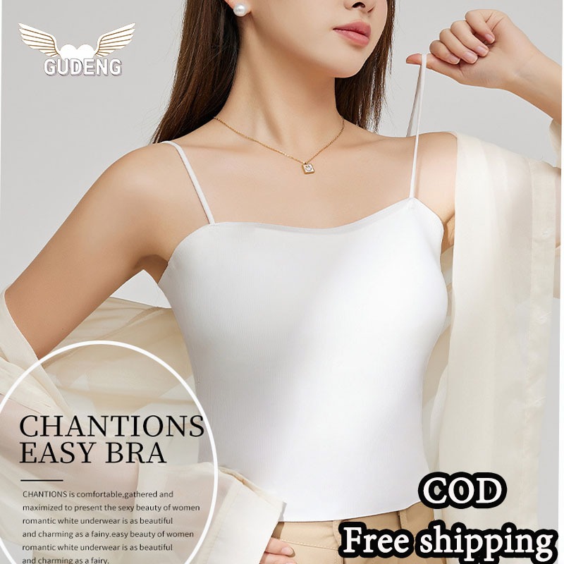 จัดส่งฟรี เสื้อสายเดี่ยว เสื้อกล่าม มีฟองน้ำในตัวใส่สบายมาก size M L XL