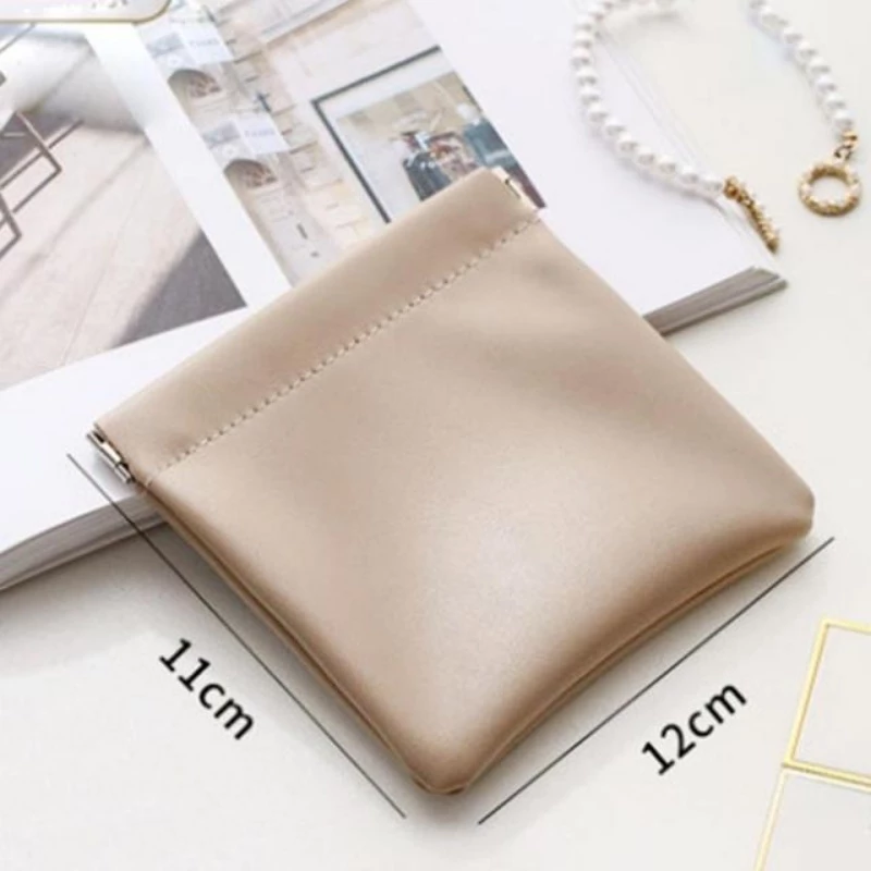 กระเป๋า PU พกพา ใส่เหรียญ ลิปสติก กุญแจ ซื้อ 1 แถม 1 thumbnail 9
