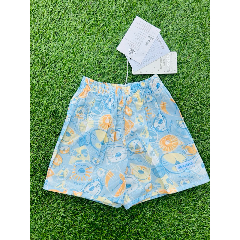 กางเกงขาสั้นผ้าป่าน Absorba  New Collection