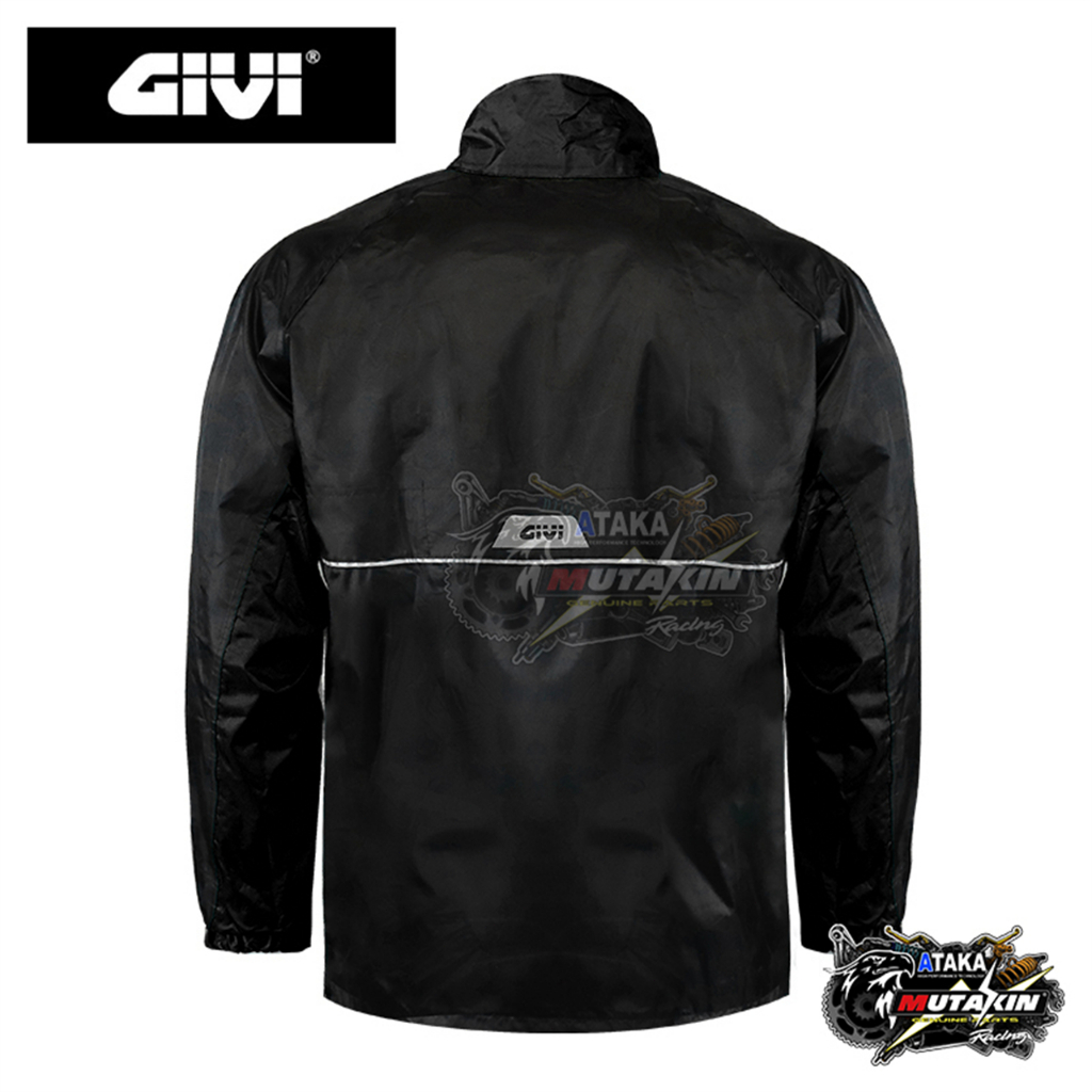 ATAKA สื้อกันฝน GIVI-RRS07 Raincoat RACING เสื้อกันฝนขี่มอเตอร์ไซด์ S-6XL รวมเก้าขนาด ชุดกันฝน เสื้อกันฝนพร้อมกางเกง ส่ง ราคา ถูกที่สุด ดีลบีเคเค แกลเลอรีภาพที่ 2
