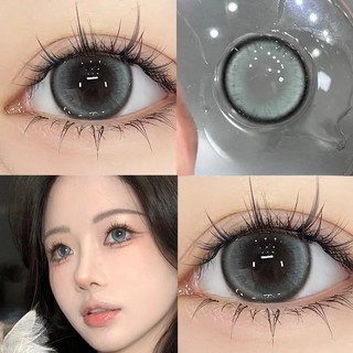 Midroo Super Big Eye คอนแทคเลนส์สี Omega Grey Contact Lens Big Eye Girl 14.5mm