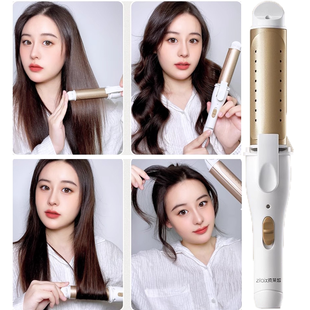 แกนม้วนผม ถนอมเส้นผม ​เครื่องม้วนผม ครื่องลอนผ ลูกกลิ้งม้วนผมเร็ว ลอนเกาหลี แกนม้วนลอนใหญ่ ลอนสวยธรรมชาติ ไม้หนีบผม