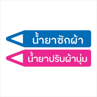 (1 ชุด ได้ 2 ชิ้น) สติกเกอร์ติดเครื่องซักผ้าหยอดเหรียญ สติกเกอร์บอกช่องใส่น้ำยาซักผ้า-น้ำยาปรับผ้านุ่ม-ผงซักฟอก