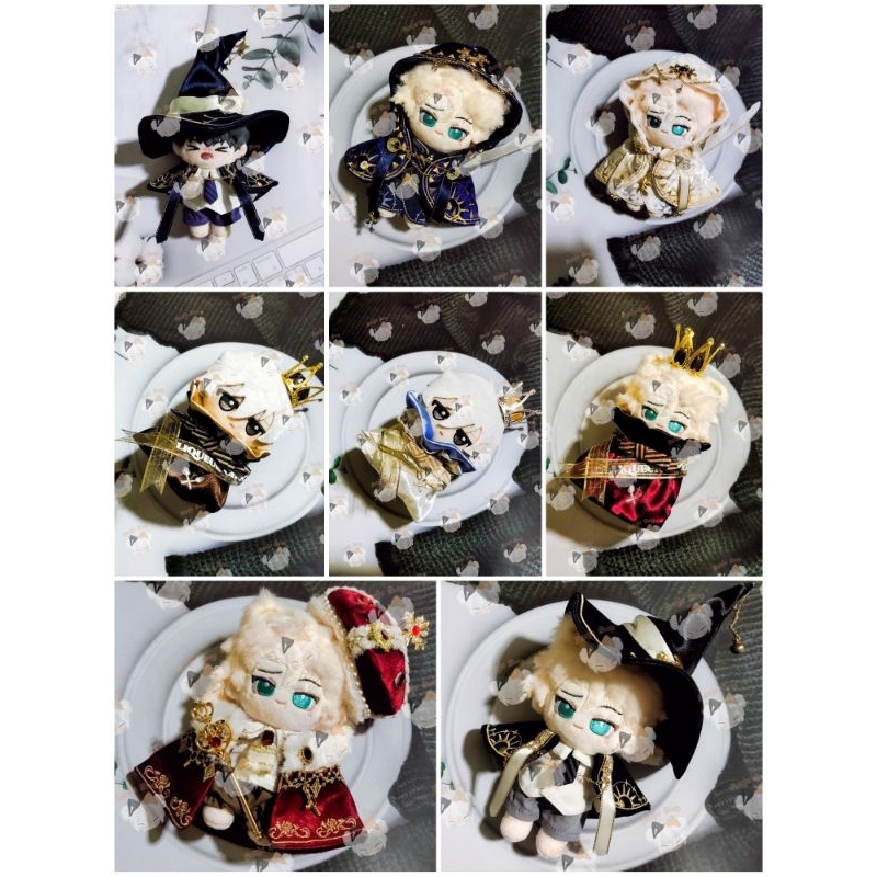 (พร้อมส่ง) ชุดตุ๊กตา 10cm