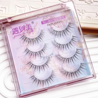 ขนตาปลอม รุ่น BERNICA ขนตาปลอม 3D ความยาว 11 mm. ยาวนุ่ม ไม่แข็ง เป็นธรรมชาติ ขนตาปลอมแกนเอ็นบางใส