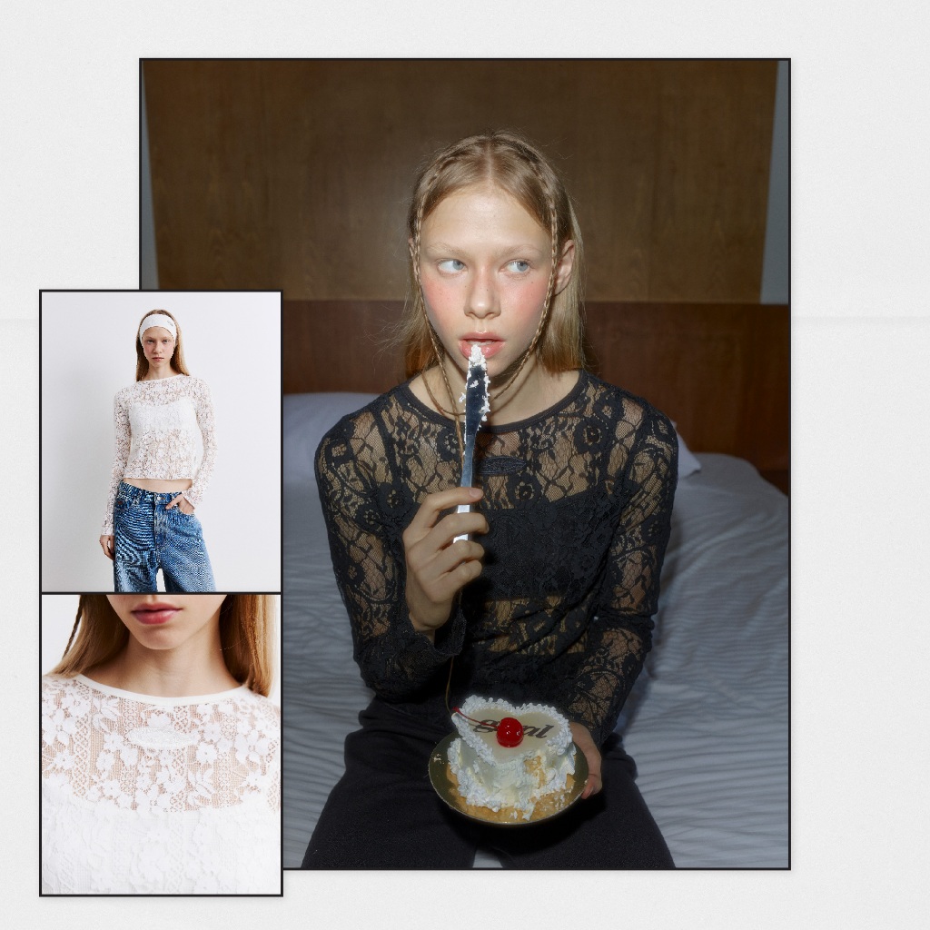 gigalofficial LACY LONGSLEEVES