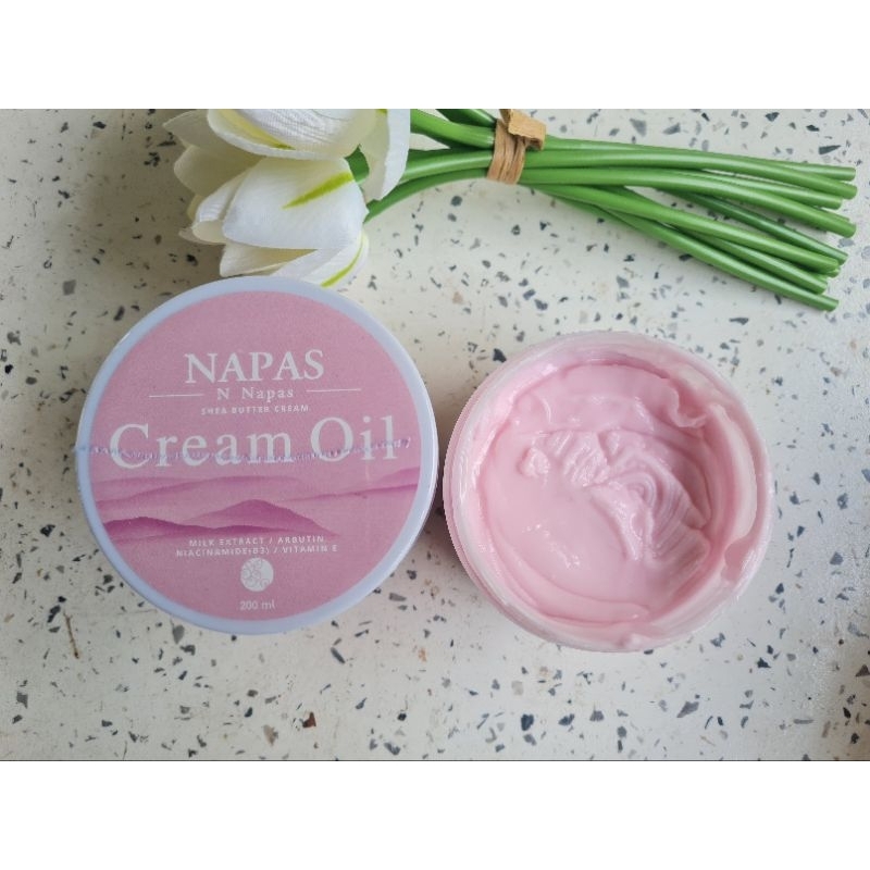 NAPAS Cream Oil ครีมออยหอม 200 ml.