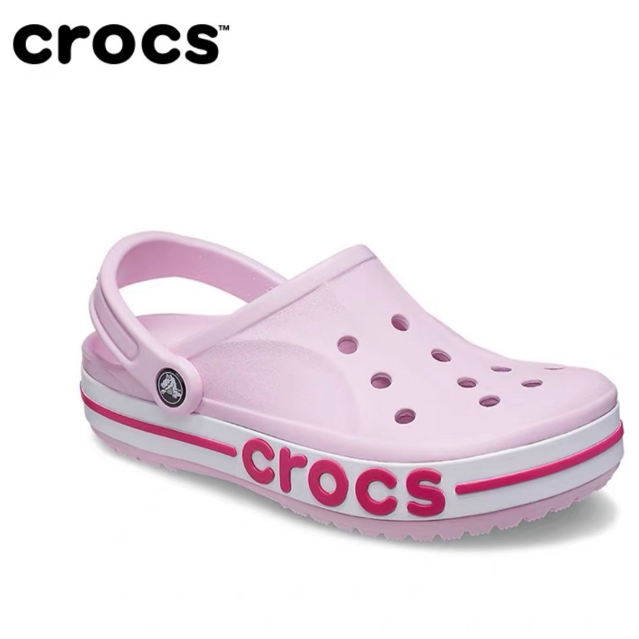 รองเท้าหัวโต crocs รองเท้าแตะผู้ชาย สินค้าเข้ามาใหม่2023 สีดำ สีกรม สีเทา สีขาว