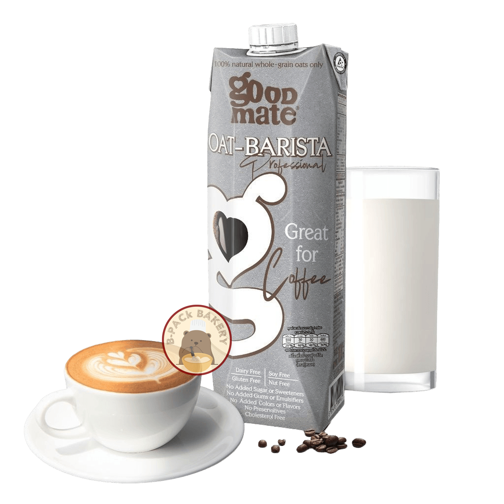 (บารีสต้า 1กล่อง)(ส่งด่วน)(ส่งเย็น) กู๊ดเมท นมโอ๊ต สูตรบาริสต้า Goodmate Barista Professional Oat Milk