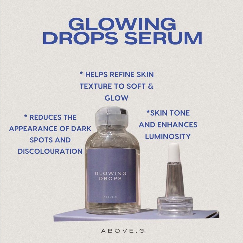 ABOVE.G GLOWING DROPS เซรั่มหน้าเงา ขวดใหม่สูตรเดิม