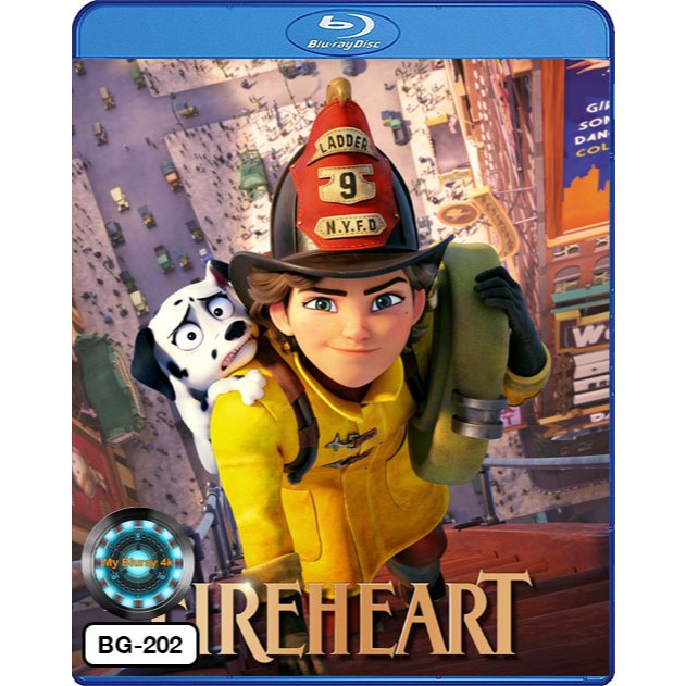Bluray เสียงไทยมาสเตอร์ หนังใหม่ หนังบลูเรย์ การ์ตูน Fireheart สาวน้อยผจญไฟ หัวใจไม่หยุดฝัน
