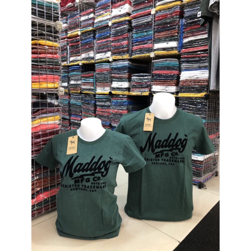 เสื้อยืดAerostate & Maddogงานป้ายเกรดA เนื้อผ้าSupersoft100%