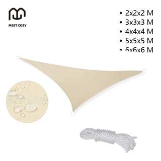MEET COZY ผ้าบังแดด กันน้ำ 420D/160GSM Sun Shade Sail ผ้าใบบังแดด #1 FA-C