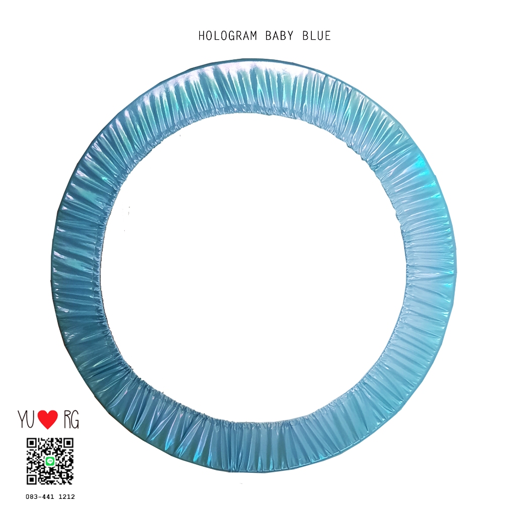 ผ้าคลุมห่วงยิมนาสติกลีลา RG-สีโฮโลแกรม Hologram