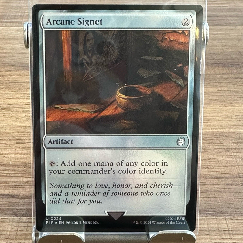 Universes Beyond: Fallout Foil: Arcane Signet