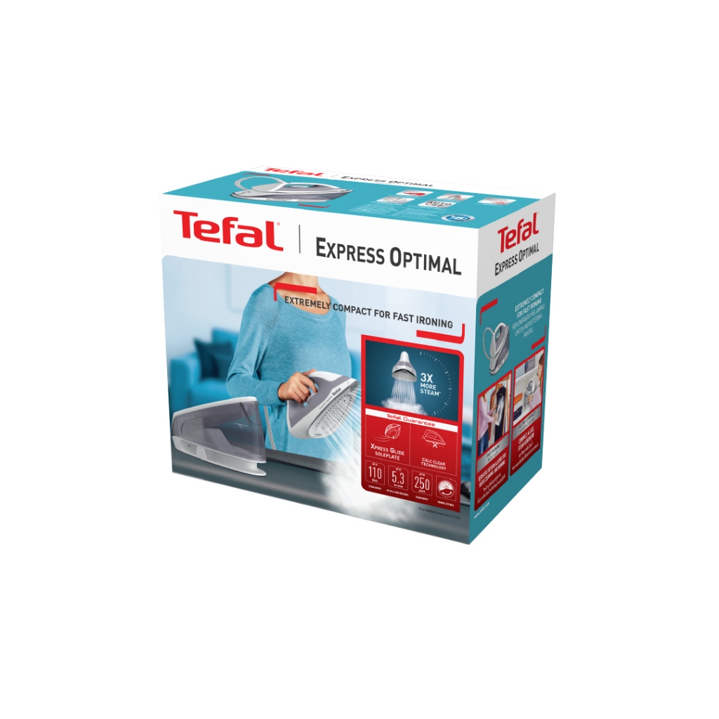 (กรุงเทพฯส่งด่วนภายใน 24 ชม.)TEFALเตารีดแรงดันไอน้ำ Optimal รุ่น SV4111 SV4111T0 ( 2200วัตต์) ราคา ถูกที่สุด ดีลบีเคเค แกลเลอรีภาพที่ 6