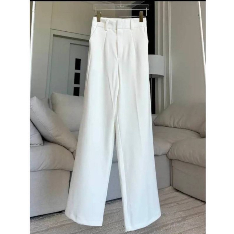 กางเกงผ้าสีขาวป้าย Phomthong