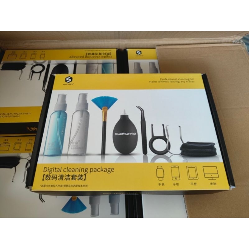 น้ำยาทำความสะอาดหน้าจอ น้ำยาเช็ดแว่นตา Focus Screen Cleaning Spray ฟรี ผ้าไมโครไฟเบอร์