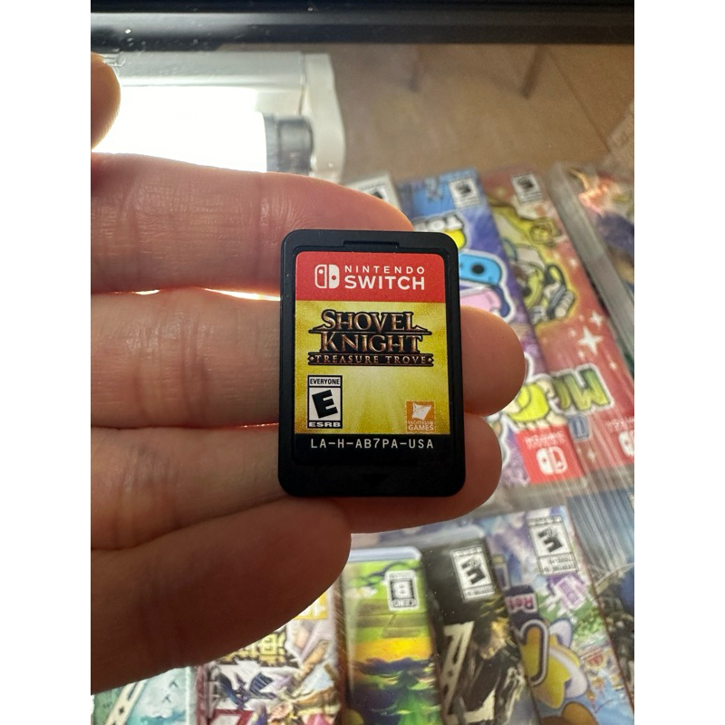 ตลับเปล่าสวิตช์มือสอง shovel knight treasure trove