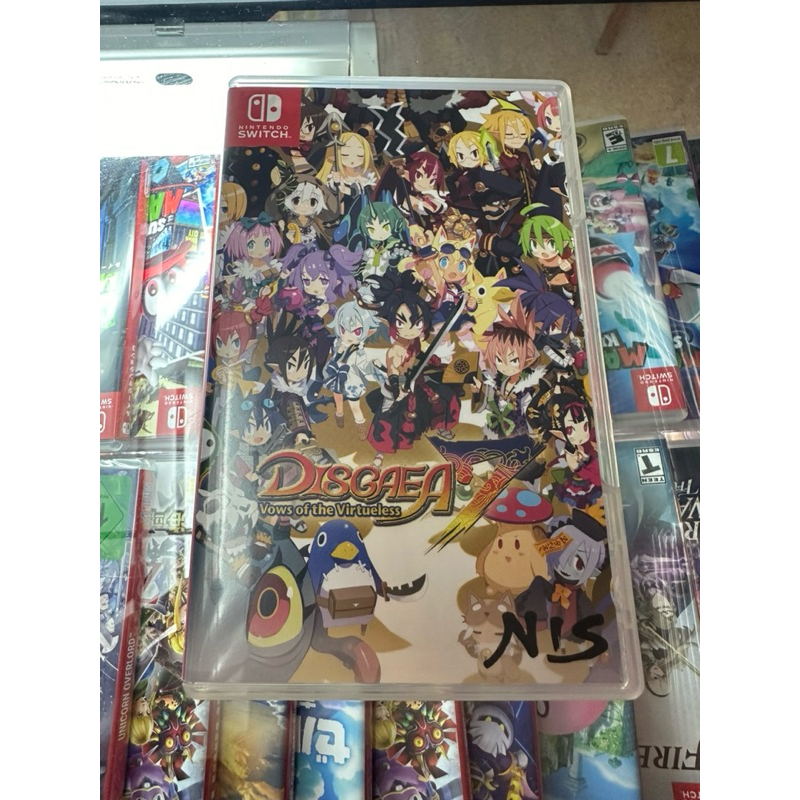แผ่นสวิตช์มือสอง disgaea7 vows of the virtueless