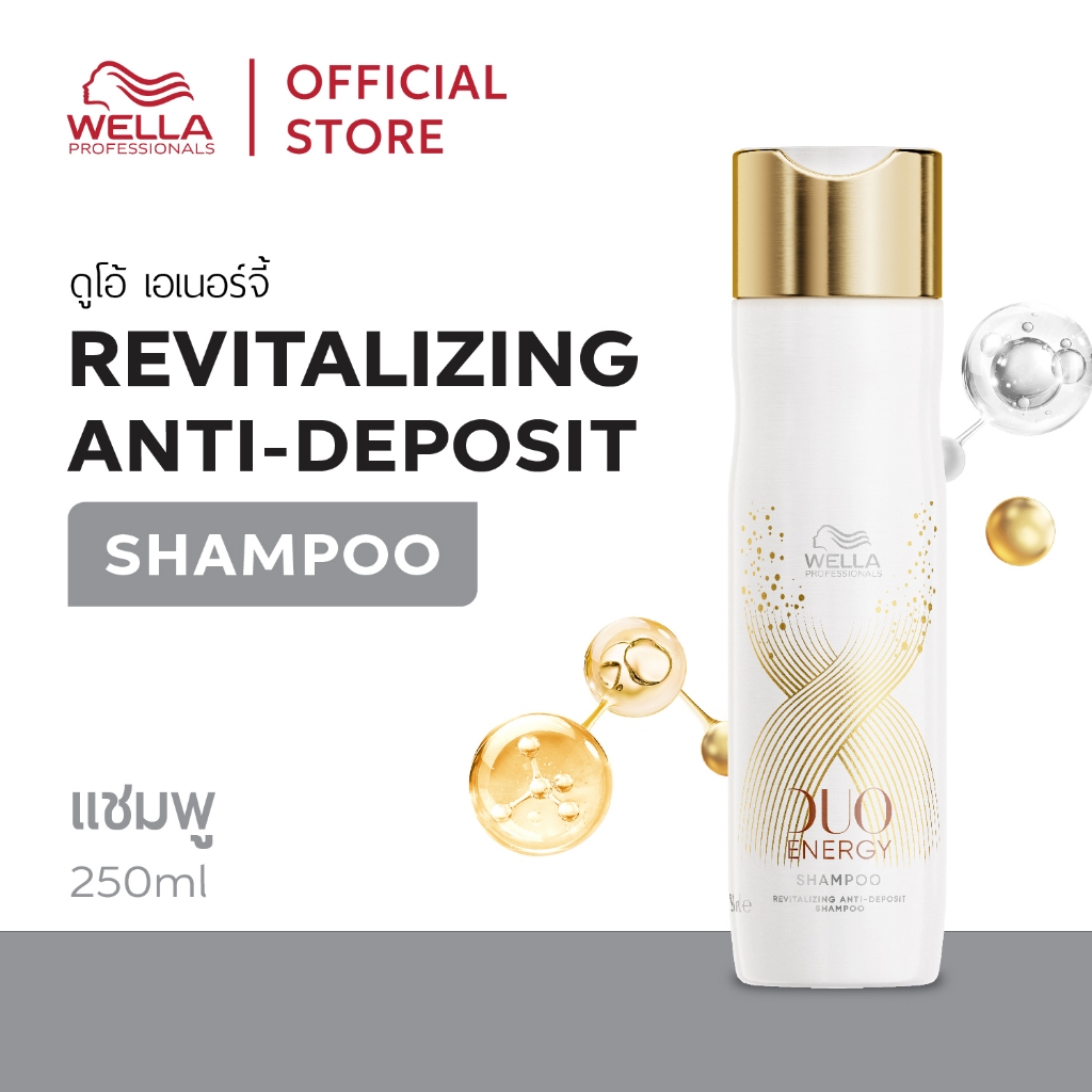 Wella Professionals ดูโอ้ เอนเนอร์จี้ แชมพู 250 มล. DUO Energy Shampoo 250ml.