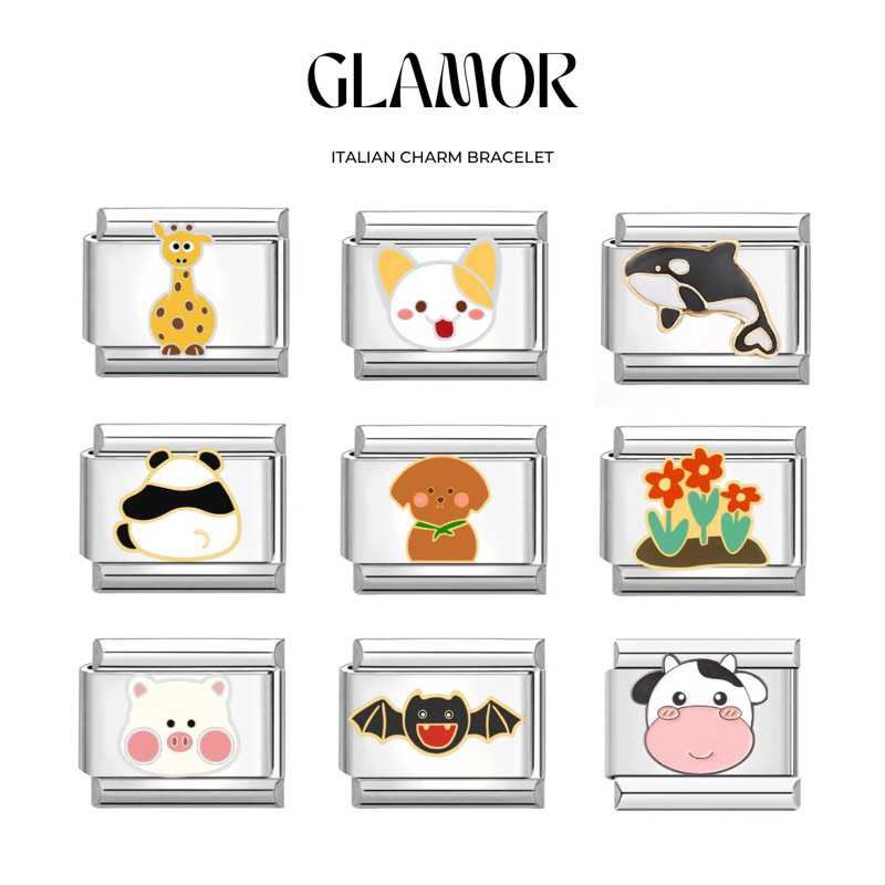 ชาร์ม กำไล Italian Charm Bracelet