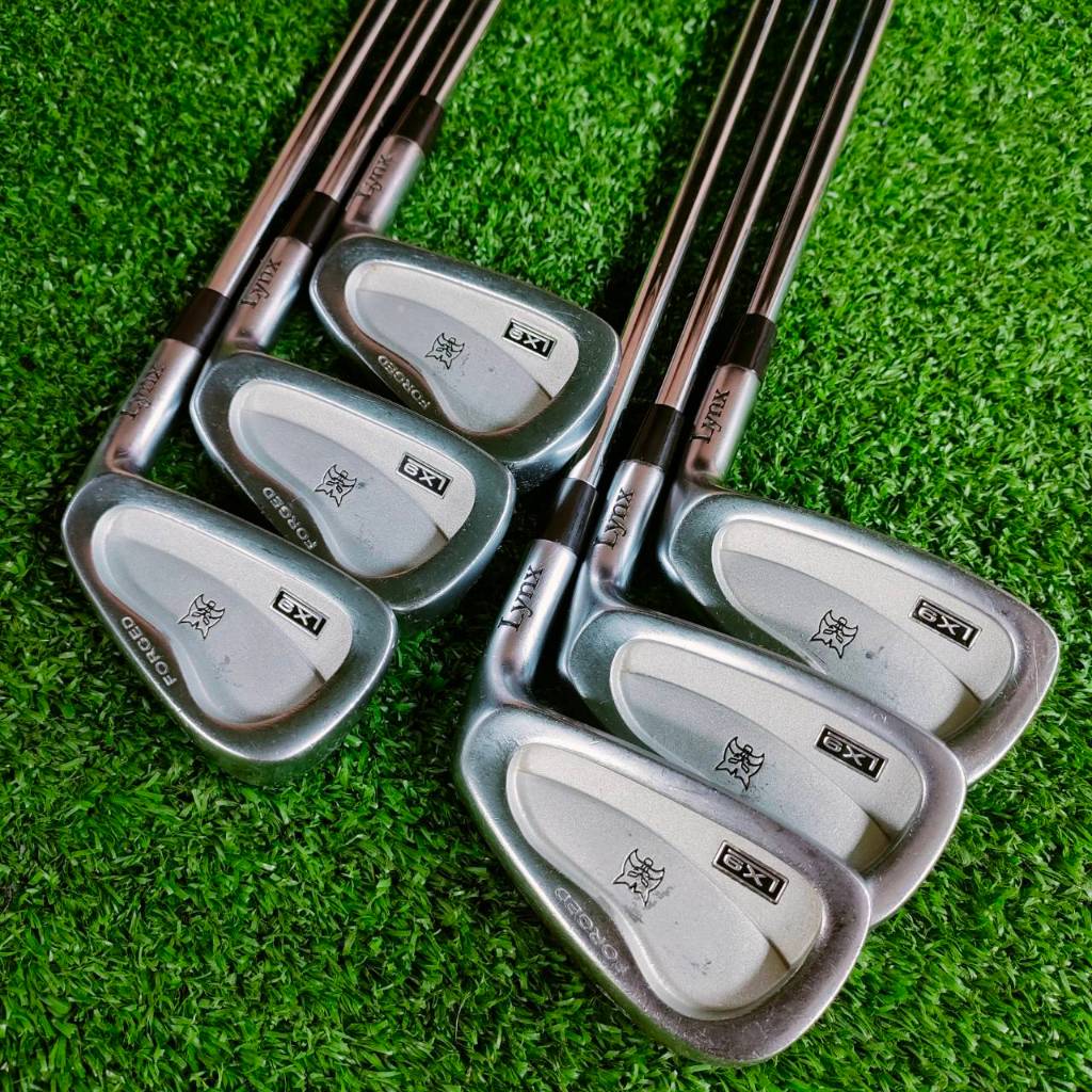 [ผ่อน] ชุดเหล็ก LYNX LX9 FORGED ก้าน NS PRO 950 FLEX SR กริพ GOLF PRIDE สวยจัดๆ ไม้กอล์ฟมือสอง ของแท