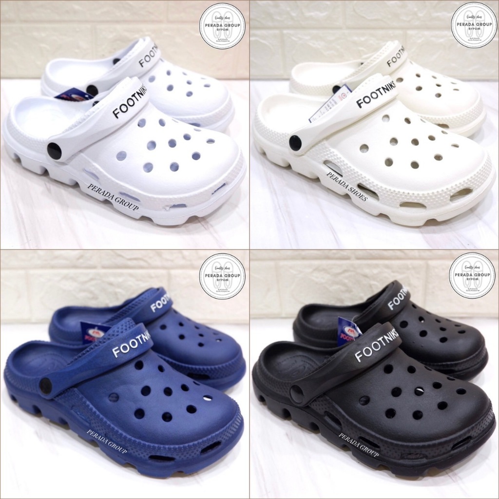 พร้อมส่ง footnik ฟุตนิก รองเท้าหัวโต รองเท้าปิดหัว นิ่ม เบาสบาย ไซส์ 36-44