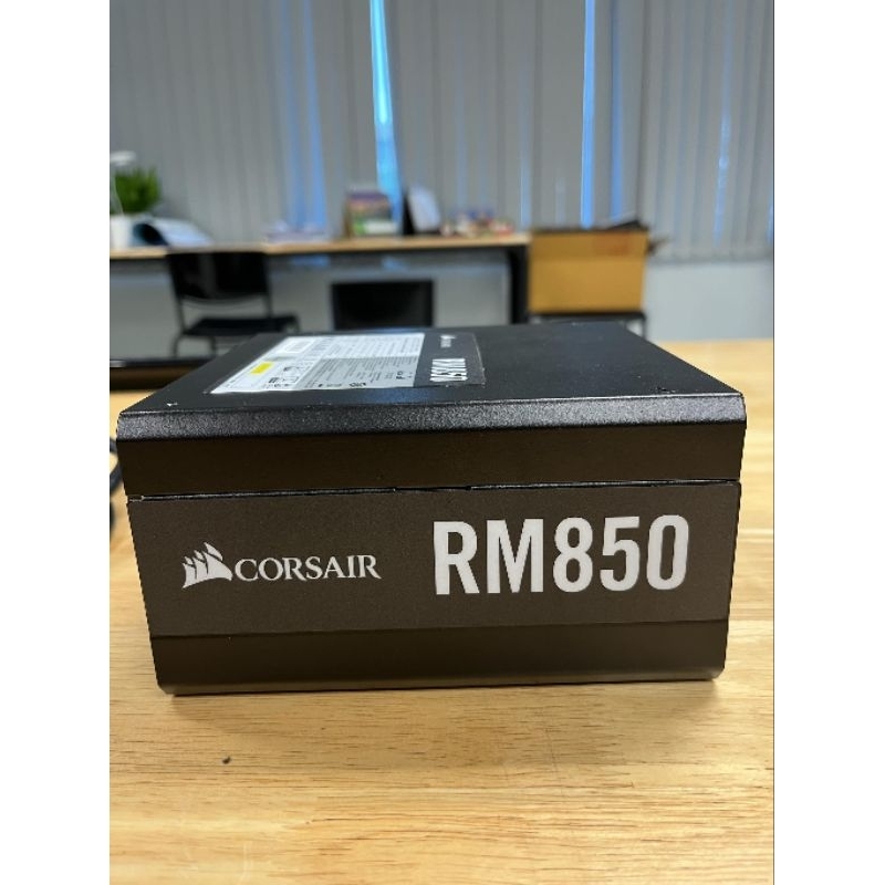 POWER SUPPLY CORSAIR RM850  850WATT 80+ GOLD มือสองใช้ครั้งเดียส