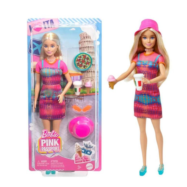 Barbie طقم Pink Passport — إيطاليا — صورة 2