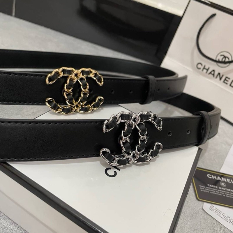 (พร้อมส่ง)เข็มขัด งานหรูหรามาก แถมที่เจาะ